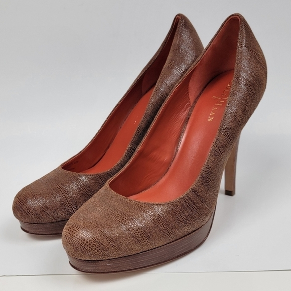 Cole Haan Mariela Leather Heels 10 - Picture 4 of 11